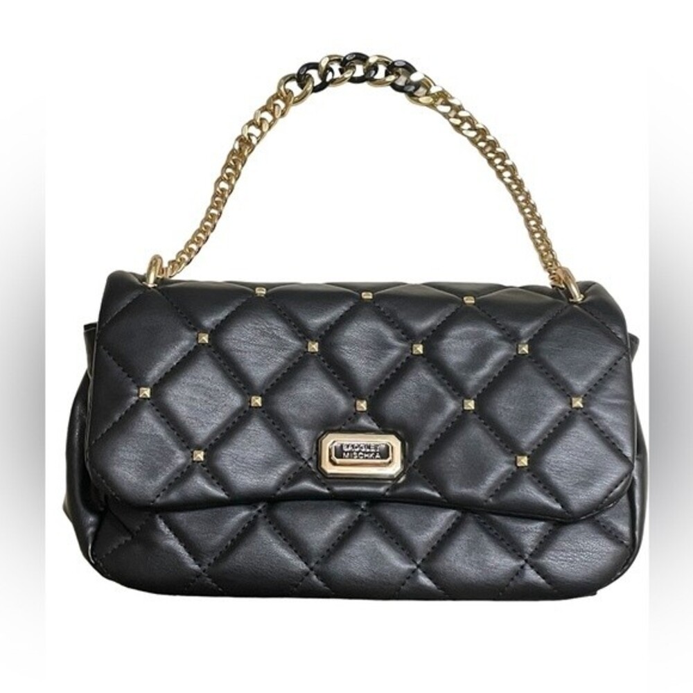 BADGLEY MISCHKA|  Vegan Gold Stud Purse